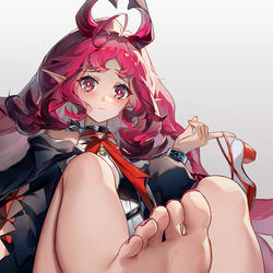 This is a pixiv picture whose title is Nymph.
