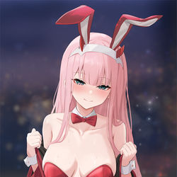 This is a pixiv picture whose title is ゼロツー.