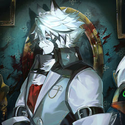 This is a pixiv picture whose title is Lycaon from Zenless Zone Zero.