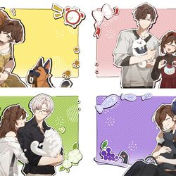 This is a pixiv picture whose title is Remember our Fluffy Fuzzy Time.