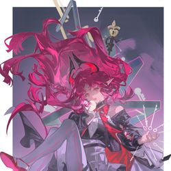This is a pixiv picture whose title is 妮芙.