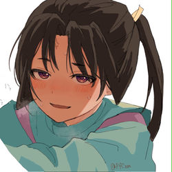 This is a pixiv picture whose title is こら♡死んだらどうする にしか聞こえない.