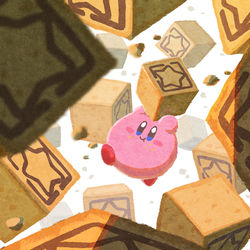 This is a pixiv picture whose title is 星ブロックスコーン.