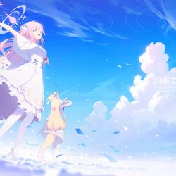 This is a pixiv picture whose title is なつ！！.