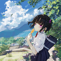 This is a pixiv picture whose title is サマー！！.