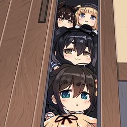 This is a pixiv picture whose title is イヌタワー.