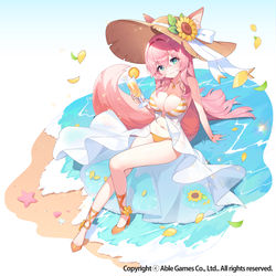 This is a pixiv picture whose title is 【お仕事】Idle MoonRabbit- 月ウサギのそだてかた.