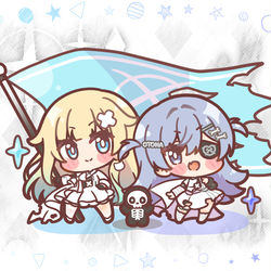 This is a pixiv picture whose title is エマくろむ🚩.