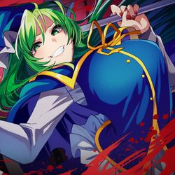 This is a pixiv picture whose title is 魅魔様.