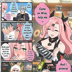 This is a pixiv picture whose title is Nicole & Grace.