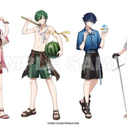 This is a pixiv picture whose title is いちプロコミケ104.