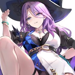This is a pixiv picture whose title is ジェイドさんに一生踏まれたい.