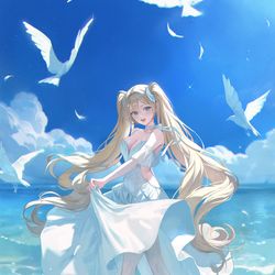 This is a pixiv picture whose title is Ballet ☀️🌊.