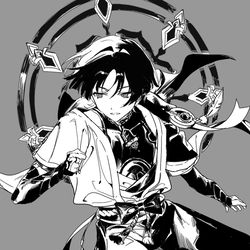This is a pixiv picture whose title is 放浪者.