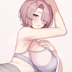 This is a pixiv picture whose title is 有村麻央.