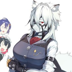 This is a pixiv picture whose title is ライカン？.