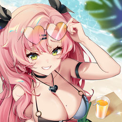 This is a pixiv picture whose title is ニコ.