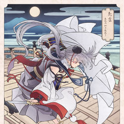 This is a pixiv picture whose title is 飛燕.
