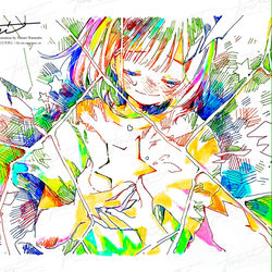 This is a pixiv picture whose title is わたしだけの形.