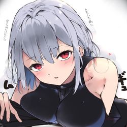 This is a pixiv picture whose title is スカジ.