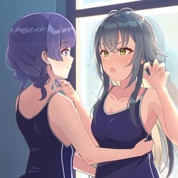 This is a pixiv picture whose title is ふ...ふとってないからぁ！.