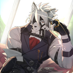 This is a pixiv picture whose title is ライカン.