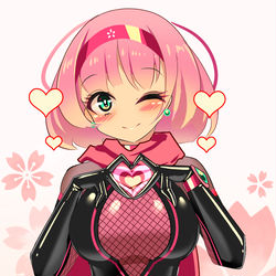 This is a pixiv picture whose title is ぴっちりくノ一桜ちゃん.