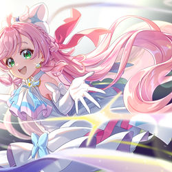 This is a pixiv picture whose title is キュアプリズム！！.