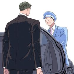 This is a pixiv picture whose title is 運転手「おはようございます！」.