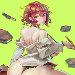 This is a pixiv picture whose title is 堀川雷鼓.