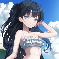 This is a pixiv picture whose title is commission.
