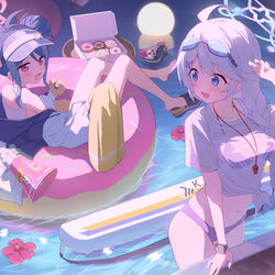 This is a pixiv picture whose title is 🍹.