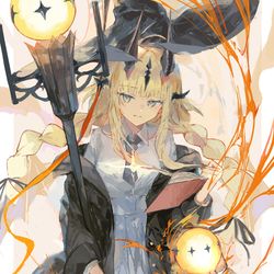 This is a pixiv picture whose title is 🔥.