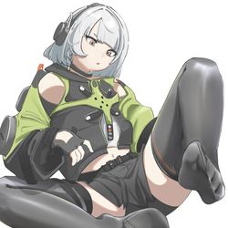 This is a pixiv picture whose title is アンビーの足.