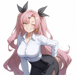 This is a pixiv picture whose title is ニコ・デマラ • Nicole Demara.
