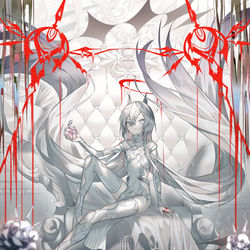 This is a pixiv picture whose title is 白き帝国2.