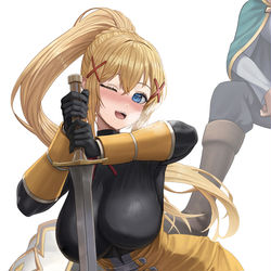 This is a pixiv picture whose title is 23日目, ダクネス.