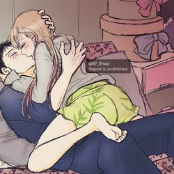 This is a pixiv picture whose title is 幸せを.