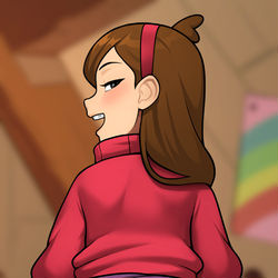 This is a pixiv picture whose title is mabel.