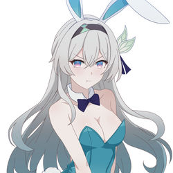 This is a pixiv picture whose title is Rabbit Firefly.