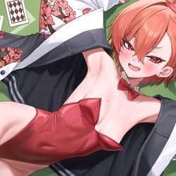 This is a pixiv picture whose title is ♦️.