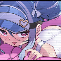 This is a pixiv picture whose title is フブキ(水着)1.