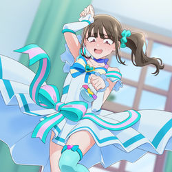 This is a pixiv picture whose title is コスプレ まゆさん.