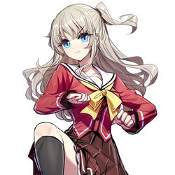 This is a pixiv picture whose title is 友利奈緒.