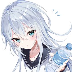This is a pixiv picture whose title is 水分補給ヴェールヌイ.