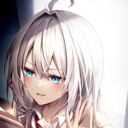 This is a pixiv picture whose title is アーリャ.