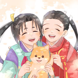 This is a pixiv picture whose title is 北条兄弟.