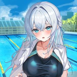This is a pixiv picture whose title is 「今はさ、二人だけにしてもらったから。」.