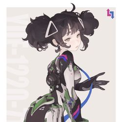 This is a pixiv picture whose title is --^0^--.