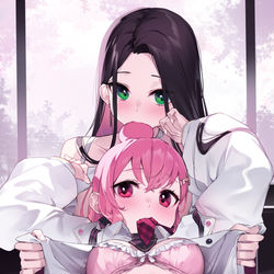This is a pixiv picture whose title is 新刊の表紙絵.